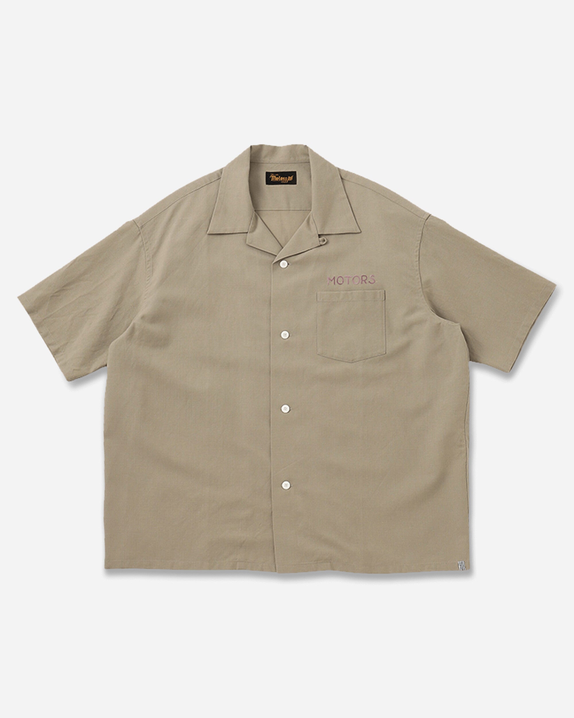 visvim Crosby Shirt S/S Beige Shirts Shortsleeve Shirt 0125305011005 2