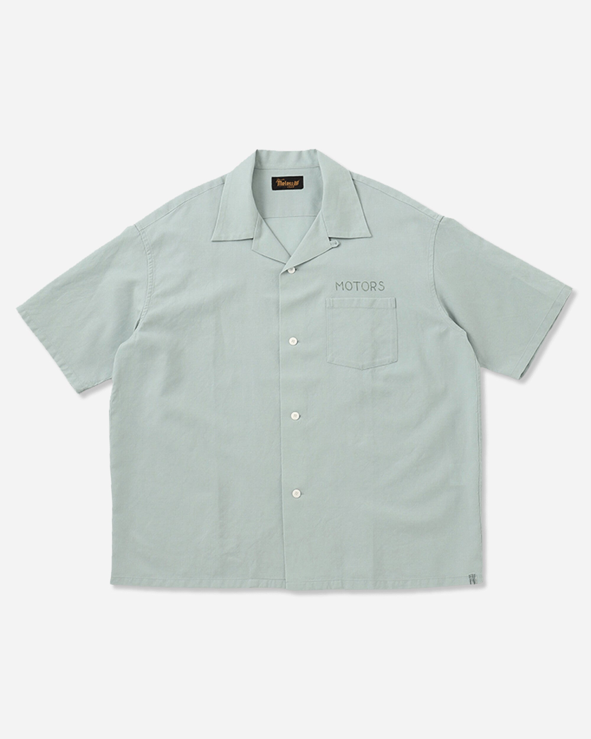 visvim Crosby Shirt S/S Lt.Blue Shirts Shortsleeve Shirt 0125305011005 4