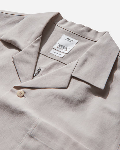 visvim Sanko Souvenir Ivory Shirts Shortsleeve Shirt 0121105011016 IVORY