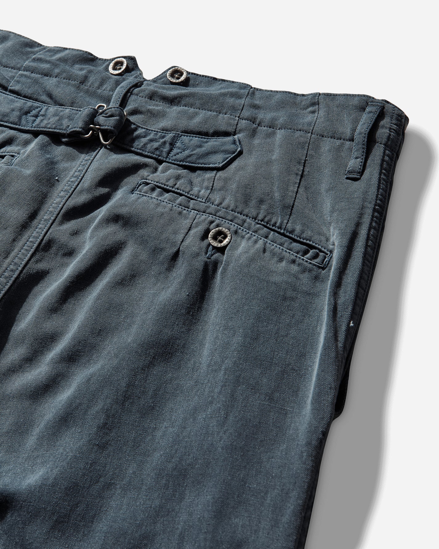 visvim Pastoral Hw Pants Dmgd Blue Pants Trousers 0125205008013 1