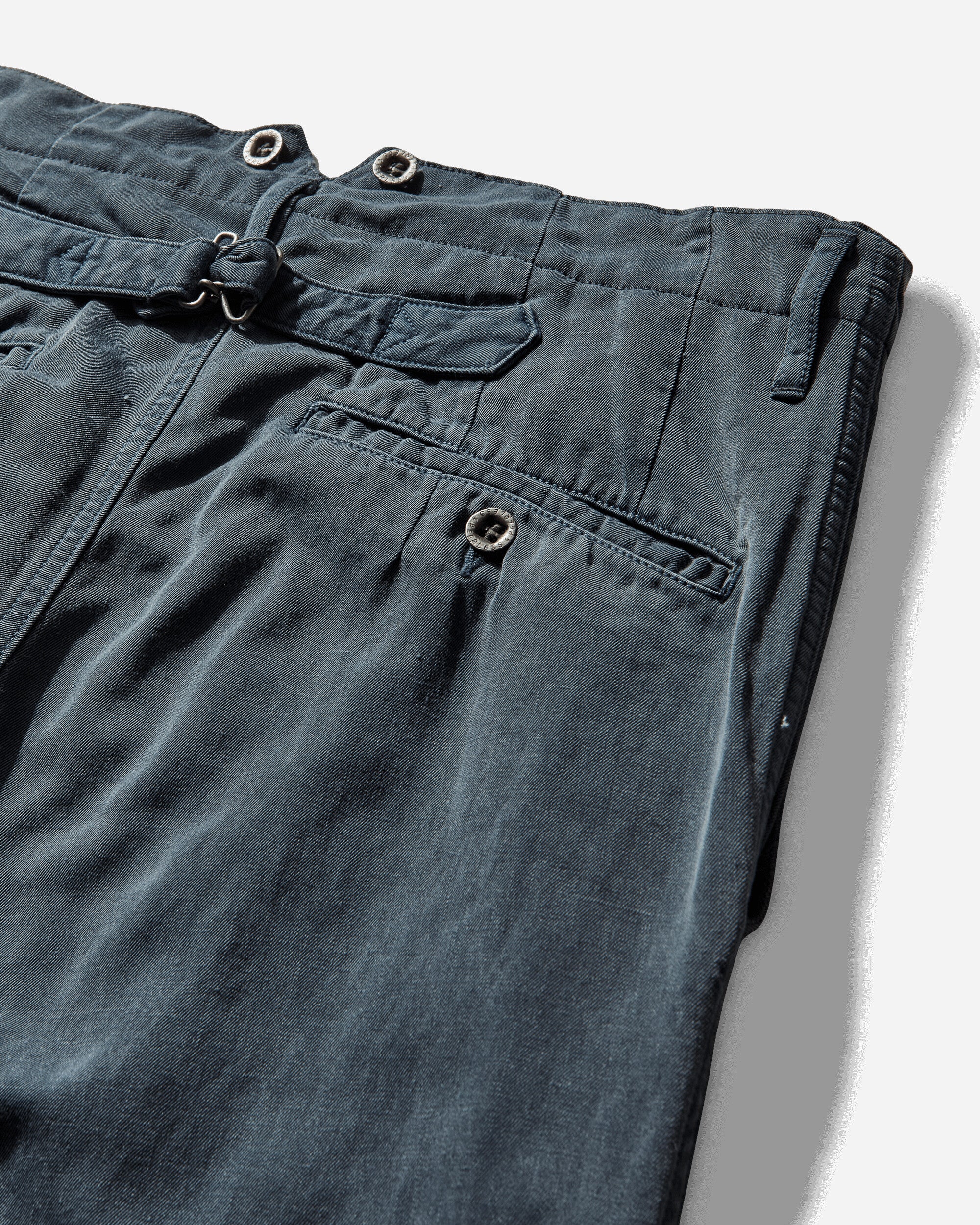 visvim Pastoral Hw Pants Dmgd Blue Pants Trousers 0125205008013 1