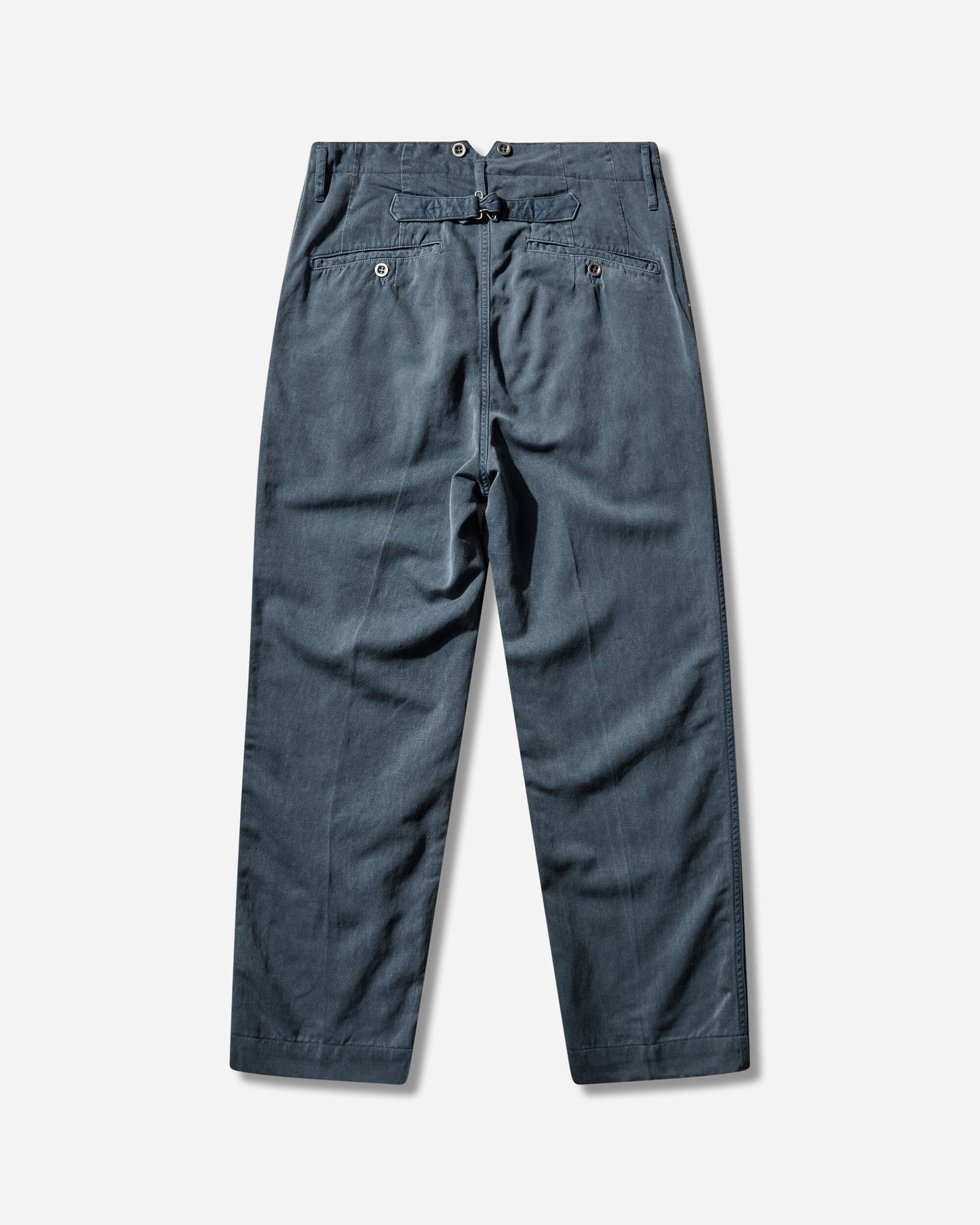 visvim Pastoral Hw Pants Dmgd Blue Pants Trousers 0125205008013 1
