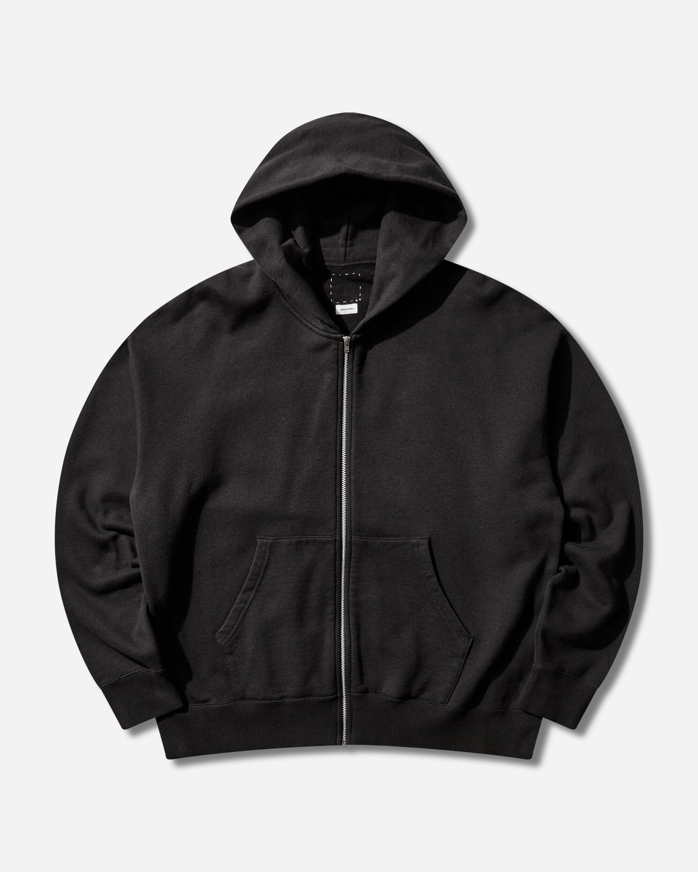 visvim Ultimate Jumbo Sb Hoodie F.Z. Black Sweatshirts Zip-Ups 0126105010010 1