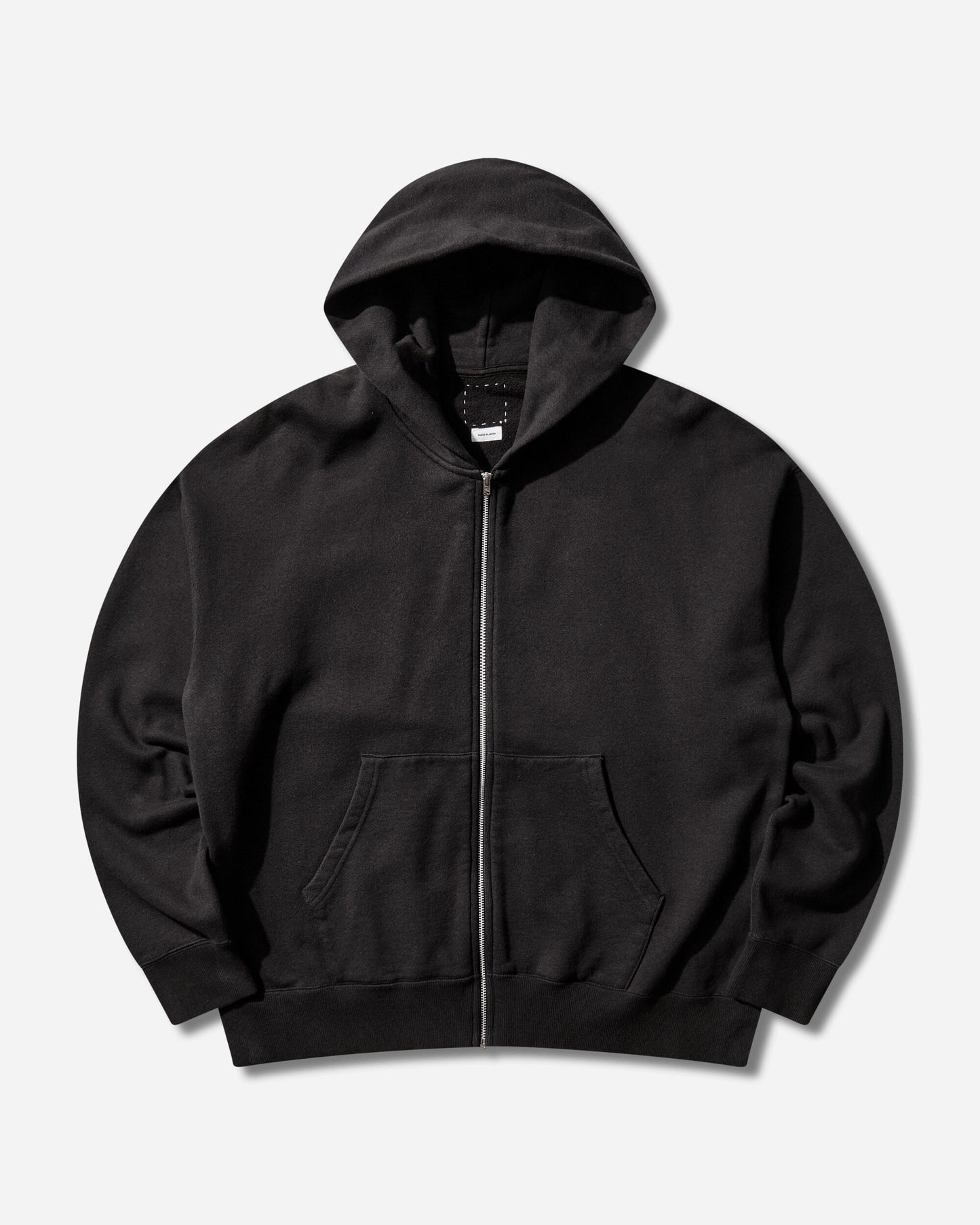 visvim Ultimate Jumbo Sb Hoodie F.Z. Black Sweatshirts Zip-Ups 0126105010010 1