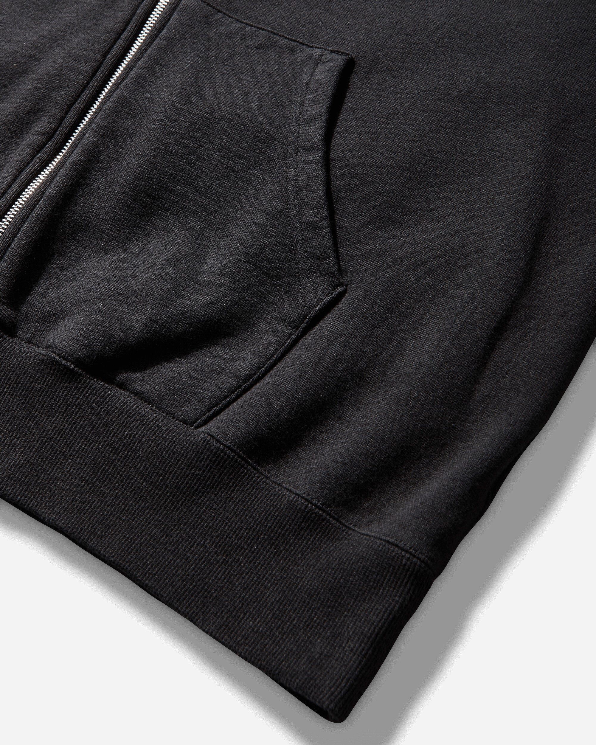 visvim Ultimate Jumbo Sb Hoodie F.Z. Black Sweatshirts Zip-Ups 0126105010010 1