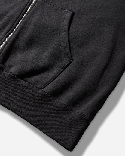 visvim Ultimate Jumbo Sb Hoodie F.Z. Black Sweatshirts Zip-Ups 0126105010010 1
