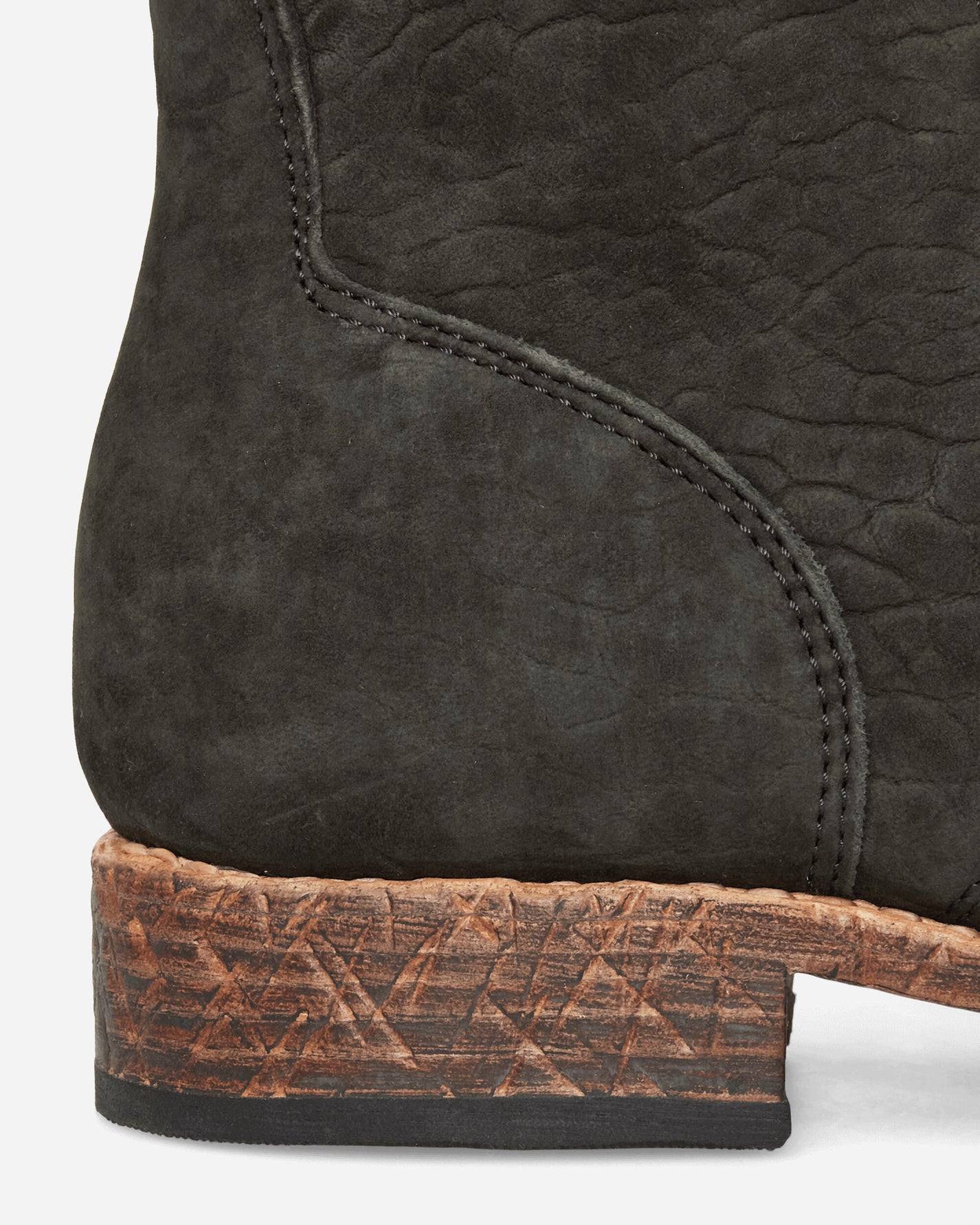 visvim Brigadier Mid-Folk Black Boots Laced Up Boots 0126102002003 1