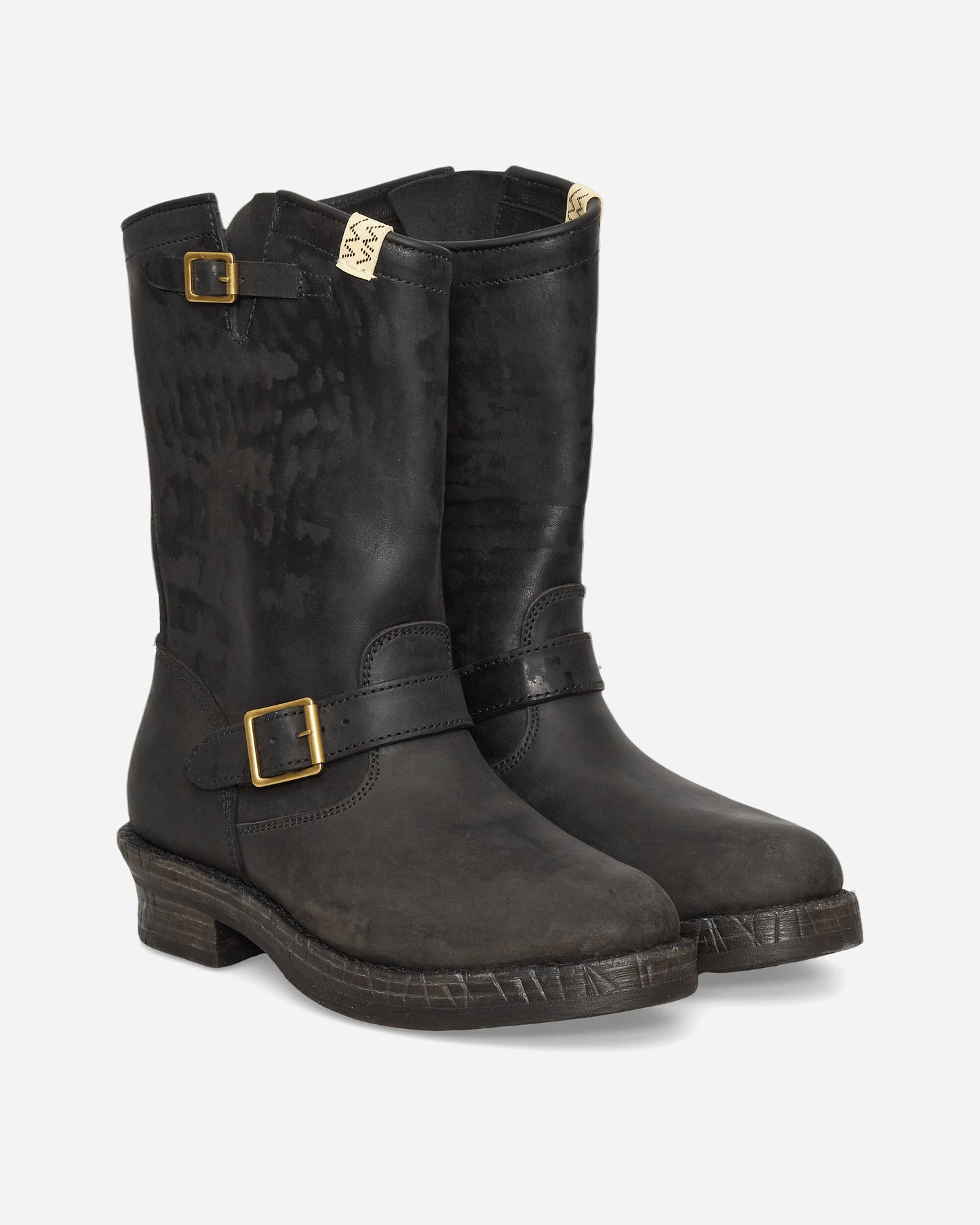 visvim T.W.O. Boots-Folk Black Boots Mid Boot 0126102002007 2