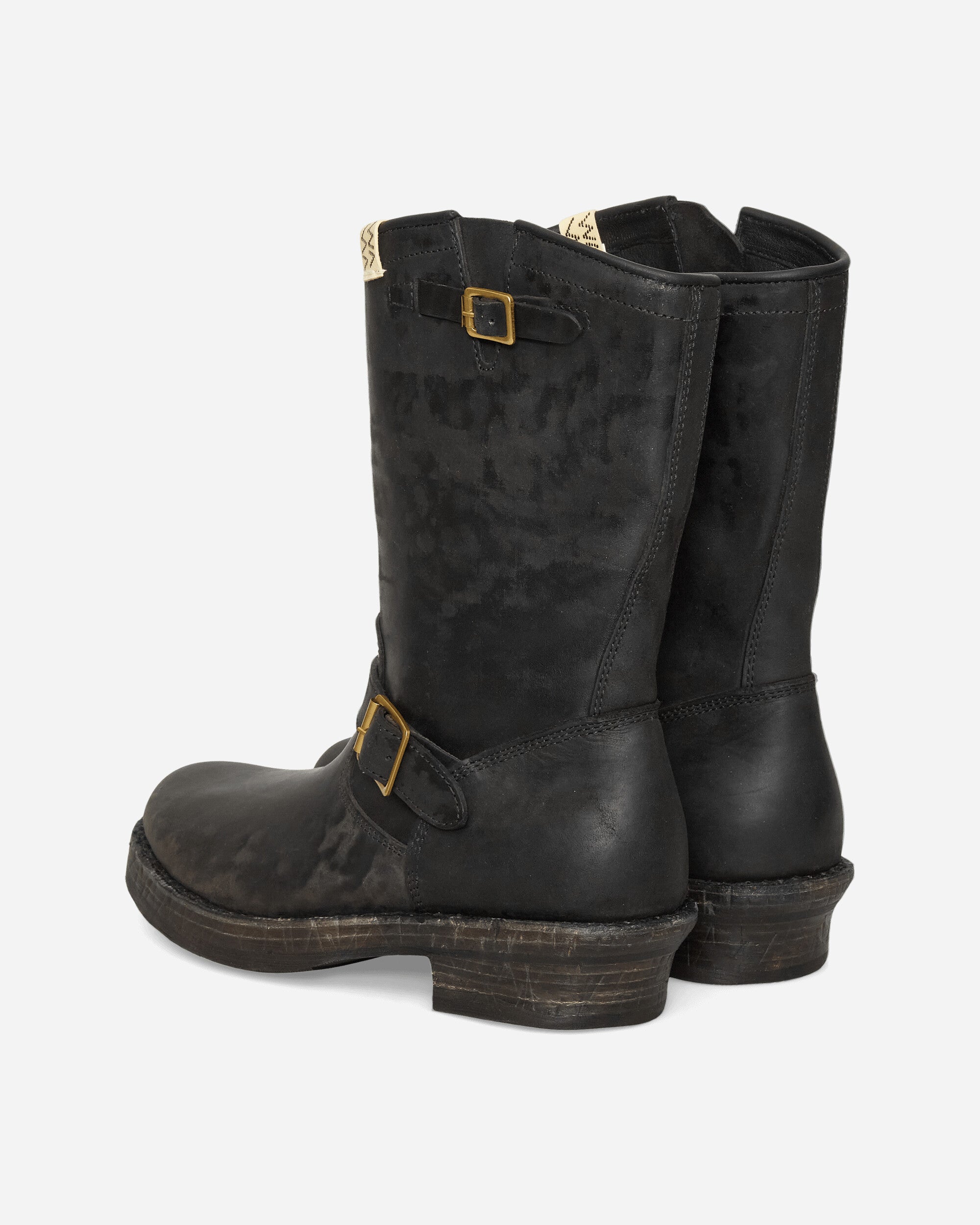 visvim T.W.O. Boots-Folk Black Boots Mid Boot 0126102002007 2